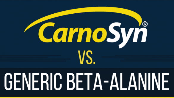 CarnoSyn Vs Generic beta alanine