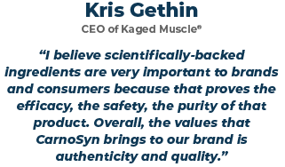 Kris Gethin testimonial mobile slide