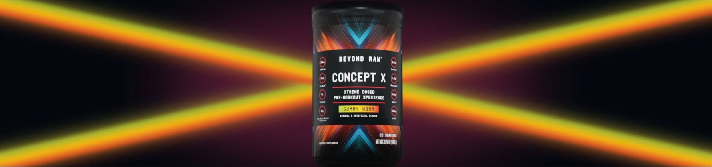 Beyond Raw Concept X Pre workout